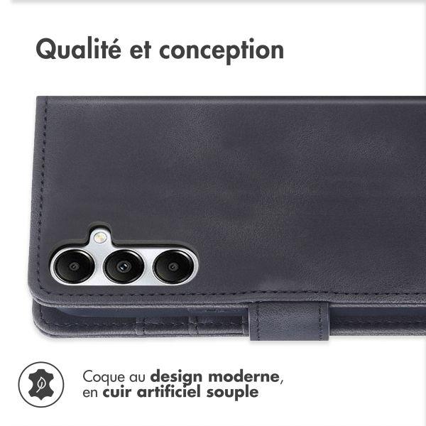 imoshion Etui de télephone portefeuille avec cordon Samsung Galaxy A17 (5G) - Noir