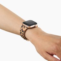 iDeal of Sweden Watch Band Entry Apple Watch Series 1 - 9 / SE (38/40/41 mm) | Series 10 / 11 (42 mm) - Taille S/M - Timeless Leo