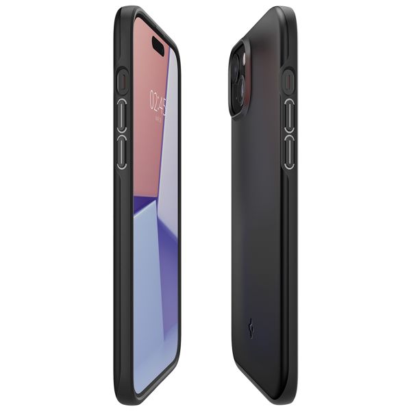 Spigen Coque Thin Fit iPhone 15 - Noir