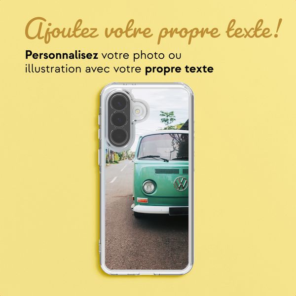 Concevez votre propre coque transparente Samsung Galaxy A37 (5G) - Transparent