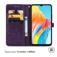 imoshion Etui de télephone Mandala Oppo A18 / Oppo A38 - Violet