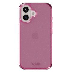 Holdit Coque Pailletée iPhone 16 - Pink