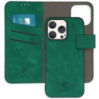 imoshion Etui de téléphone de luxe 2-en-1 amovible iPhone 15 Pro Max - Vert foncé