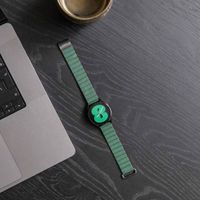 imoshion Bracelet en cuir magnétique  - Connexion universelle 20 mm - Vert