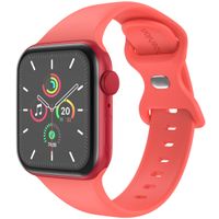 imoshion Bracelet en silicone⁺ Apple Watch Series 1 á 9 / SE (38/40/41 mm) | Series 10 (42 mm) - Coral - Taille S/M