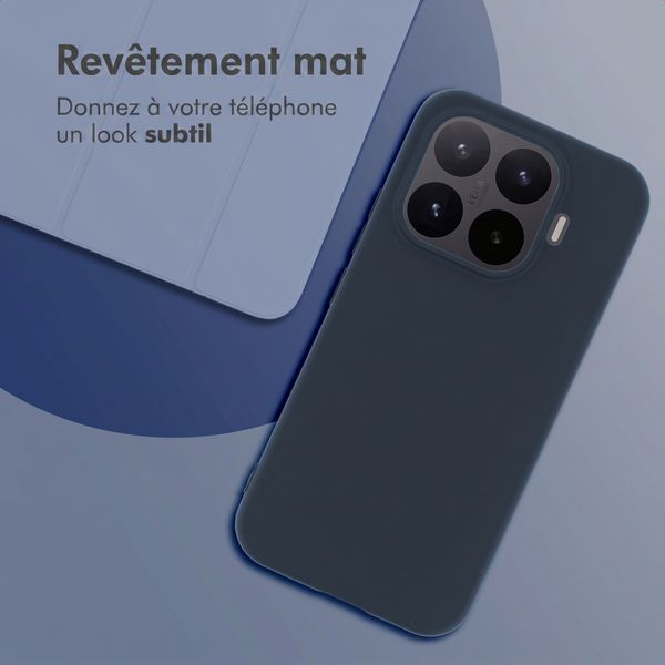 imoshion Coque Couleur Xiaomi 17T - Bleu foncé
