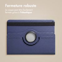 imoshion Coque tablette rotatif à 360° Apple iPad Air 2 (2014) / Air 1 (2013) - Bleu foncé