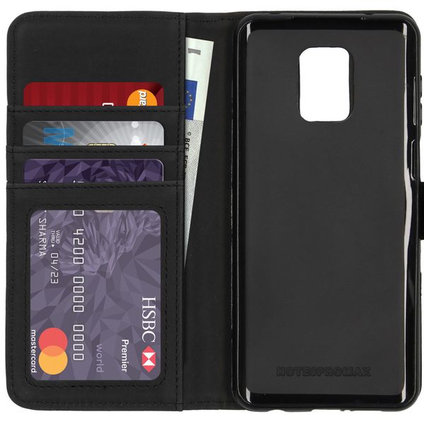 imoshion Étui de télephone portefeuille Xiaomi Redmi Note 9 Pro / 9S - Noir