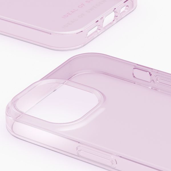 iDeal of Sweden Coque Clear Apple iPhone 15 - Light Pink