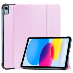 imoshion Coque tablette Trifold iPad 10 (2022) 10.9 pouces - Rose