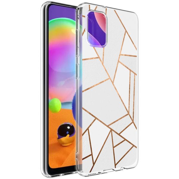 imoshion Coque Design Samsung Galaxy A31 - White Graphic