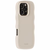 Holdit Coque Wavy iPhone 16 Pro Max - Light Beige