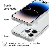 Accezz Coque Xtreme Impact Apple iPhone 15 Pro Max - Transparent