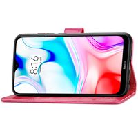 Etui de téléphone Fleurs de Trèfle Xiaomi Redmi 8