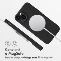 imoshion Coque Couleur avec MagSafe iPhone 14 - Noir