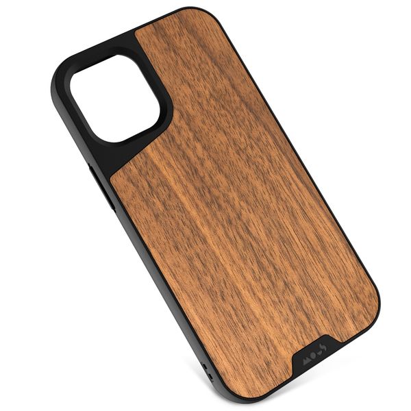 Mous Coque Limitless 3.0 iPhone 12 (Pro) - Walnut