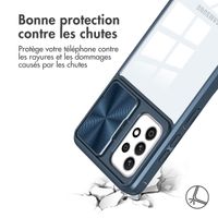 imoshion Coque arrière Camslider Samsung Galaxy A52(s) (5G/4G) - Bleu foncé