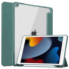 imoshion Coque tablette rigide Trifold Apple iPad 9 (2021) 10.2 pouces / iPad 8 (2020) 10.2 pouces / iPad 7 (2019) 10.2 pouces - Vert