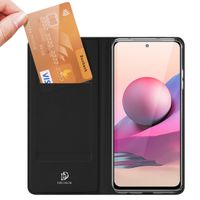 Dux Ducis Étui de téléphone Slim Xiaomi Redmi Note 10 (4G) / Note 10S - Noir