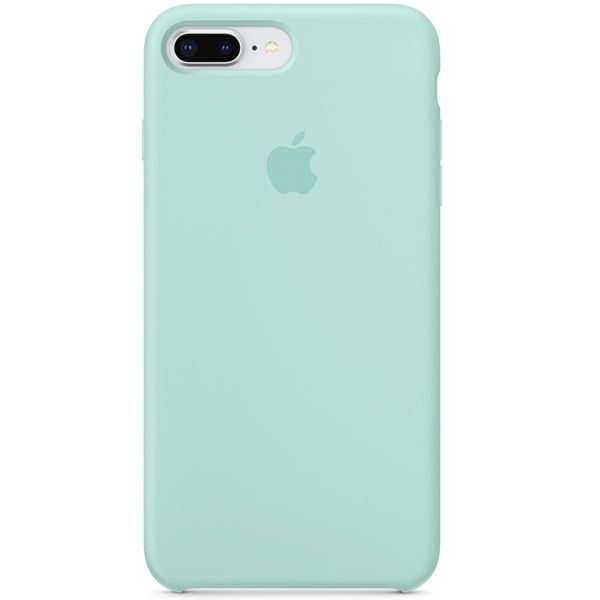 Apple Coque en silicone iPhone 8 Plus / 7 Plus - Marine Green