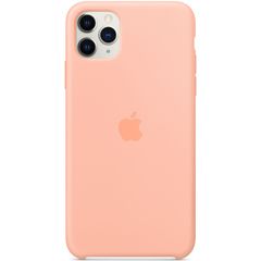 Apple Coque en silicone Apple iPhone 11 Pro Max - Grapefruit