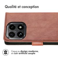 imoshion Étui de télephone portefeuille Xiaomi 15T - Marron