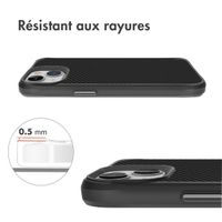 imoshion Coque Rugged Hybrid Carbon Apple iPhone 13 - Noir