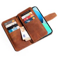 Wachikopa Étui de téléphone portefeuille Multi Wallet iPhone 13 - Camel