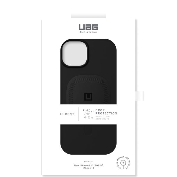 UAG Coque Lucent 2.0 MagSafe iPhone 14 - Noir