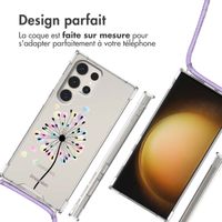 imoshion Coque Design avec cordon Samsung Galaxy S23 Ultra - Sandstone Dandelion