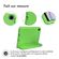 imoshion Coque kidsproof avec poignée Samsung Galaxy Tab A9 8.7 pouces - Vert