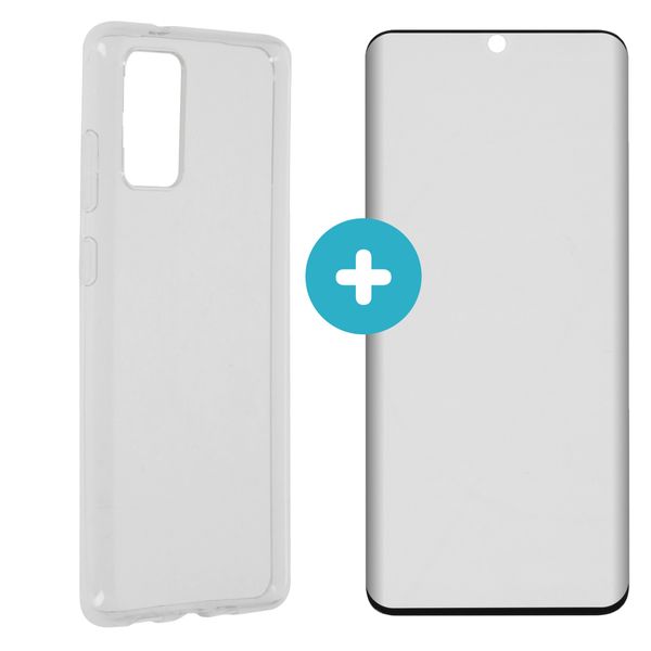 imoshion Coque + protecteur d’écran Premium Samsung Galaxy S20 Plus - Transparent