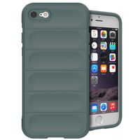 imoshion Coque arrière EasyGrip iPhone SE (2022 / 2020) / 8 / 7 - Vert foncé