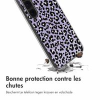 imoshion Coque Design Samsung Galaxy S24 - Leopard Lilac