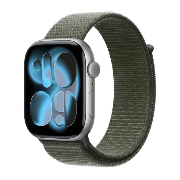 Apple Bracelet Sport Loop Apple Watch Series 1 t/m 11 / SE / Ultra (44/45/46/49 mm) - Forest