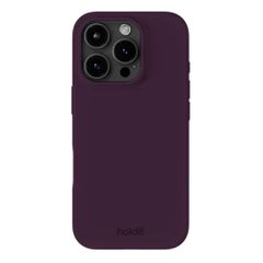 Holdit Coque Silicone Apple iPhone 16 Pro - Deep Plum