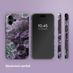 Selencia Coque arrière Vivid avec MagSafe Apple iPhone 16 - Leo Bubble Green