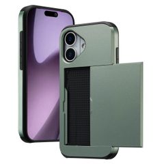 imoshion Coque arrière avec porte-cartes Apple iPhone 17 - Vert