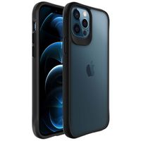 imoshion Coque Rugged Hybrid iPhone 12 (Pro) - Noir / Transparent