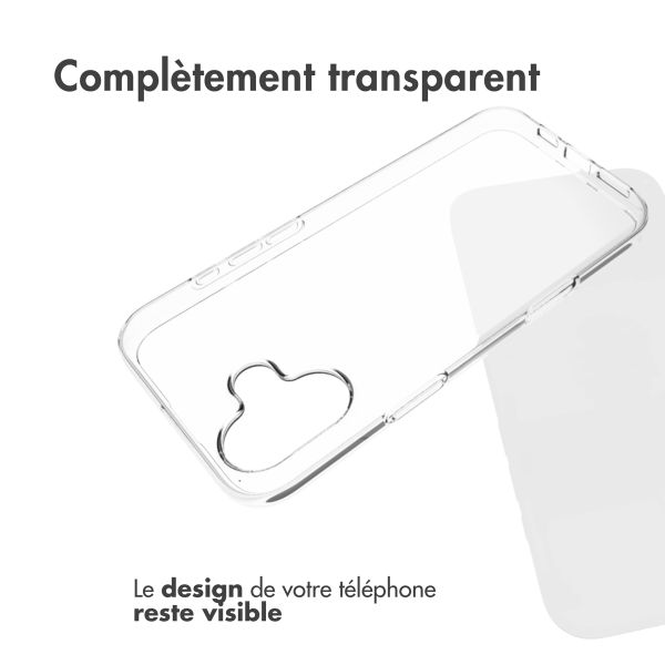 Accezz Coque Clear Apple iPhone 16 Plus - Transparent