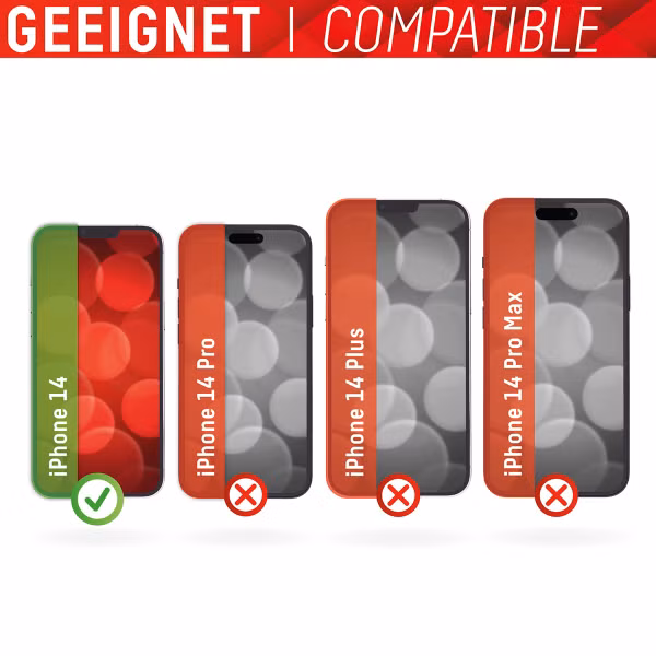 Displex Protection d'écran en verre trempé Privacy Apple iPhone 13 / 13 Pro / 14