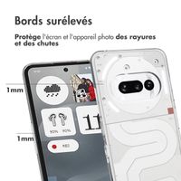 Accezz Coque Clear Nothing Phone (3a) - Transparent
