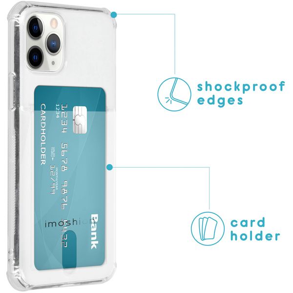 imoshion Coque silicone avec support de passe iPhone 11 Pro