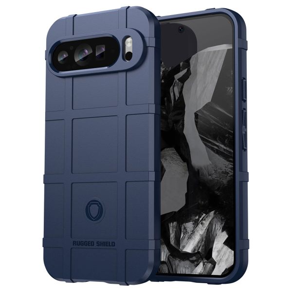 imoshion Coque Arrière Rugged Shield Google Pixel 9 Pro XL - Bleu foncé