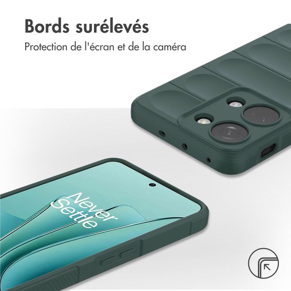 imoshion Coque arrière EasyGrip OnePlus Nord 3 - Vert foncé