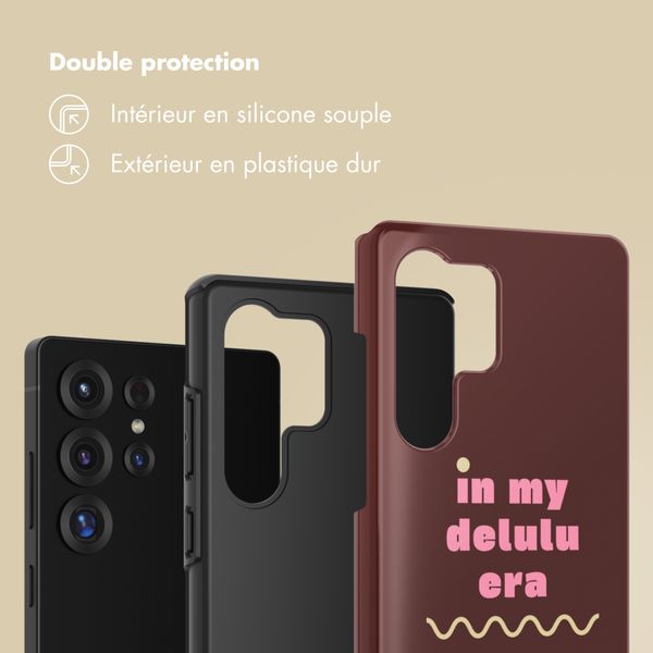 Selencia Coque arrière Vivid Samsung Galaxy S25 Ultra - Delulu