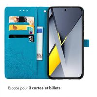 imoshion Etui de télephone Mandala Xiaomi Poco F8 Pro - Turquoise