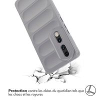 imoshion Coque arrière EasyGrip Honor 90 Pro - Gris