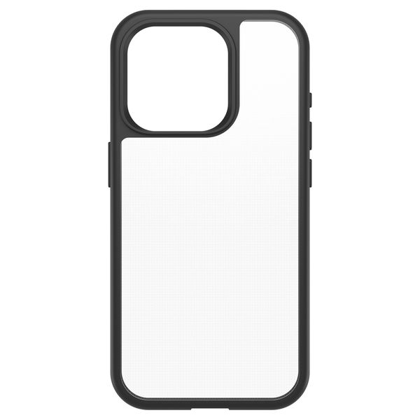 OtterBox Coque arrière React Apple iPhone 15 Pro - Transparent / Noir