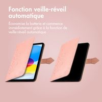 imoshion Coque tablette Apple iPad 11 (2025) 11 pouces A16 / iPad 10 (2022) 10.9 pouces - Rose Gold